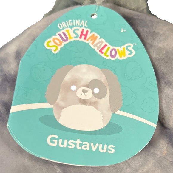 Squishmallow Gustavus the Dog 8” - Picture 3 of 3